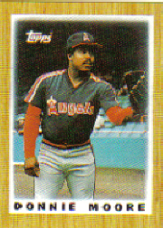 1987 Topps Mini Leaders Baseball Cards 046      Donnie Moore